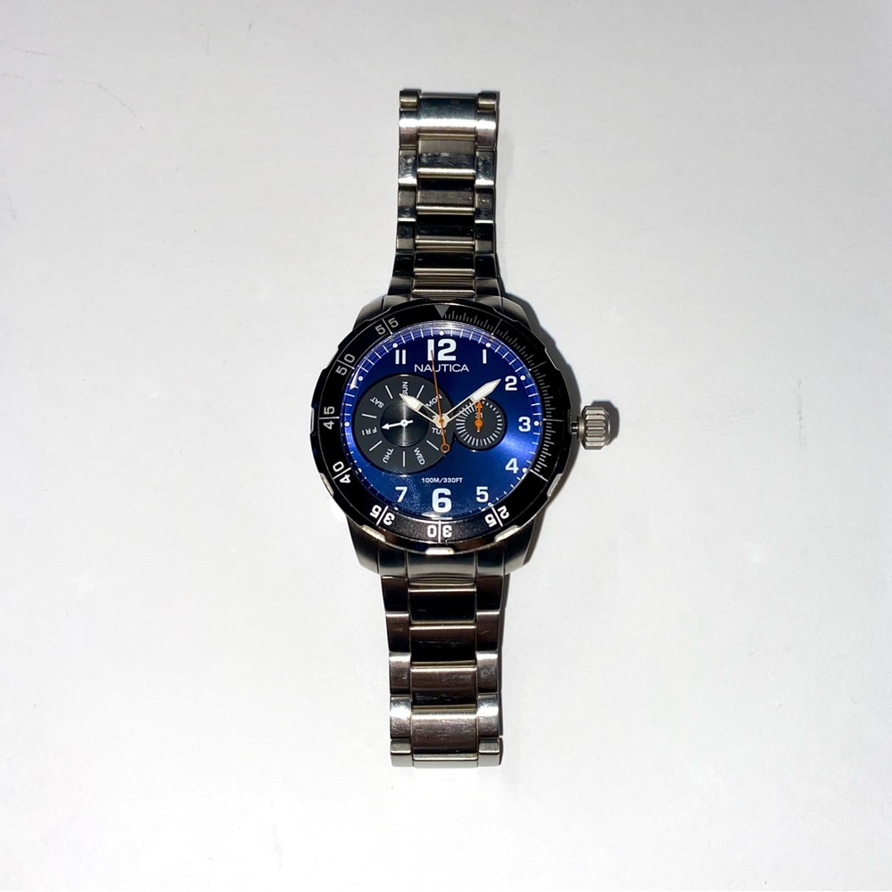 Nautica Watch
Multifunction Blue/Steel Ø51 mm